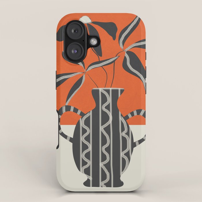 Minimalist Flora 5 iPhone Case Gallery Image 1