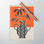 Minimalist Flora 5 Wrapping Paper Gallery Image 1