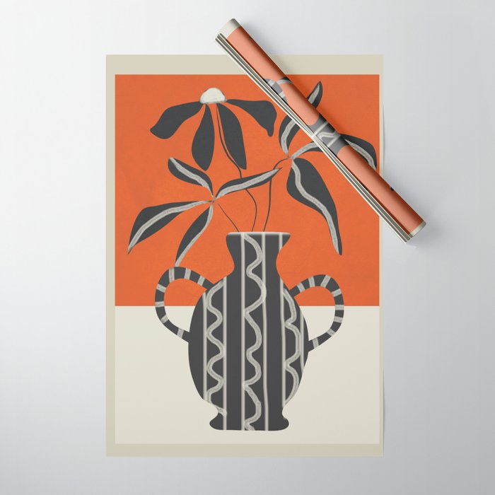 Minimalist Flora 5 Wrapping Paper Gallery Image 1