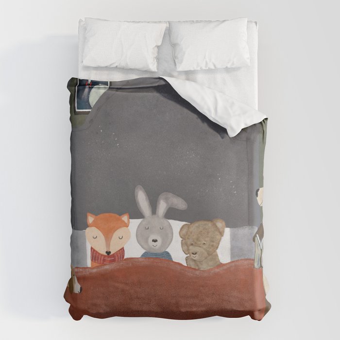 bedtime story Duvet Cover Gallery Image 1