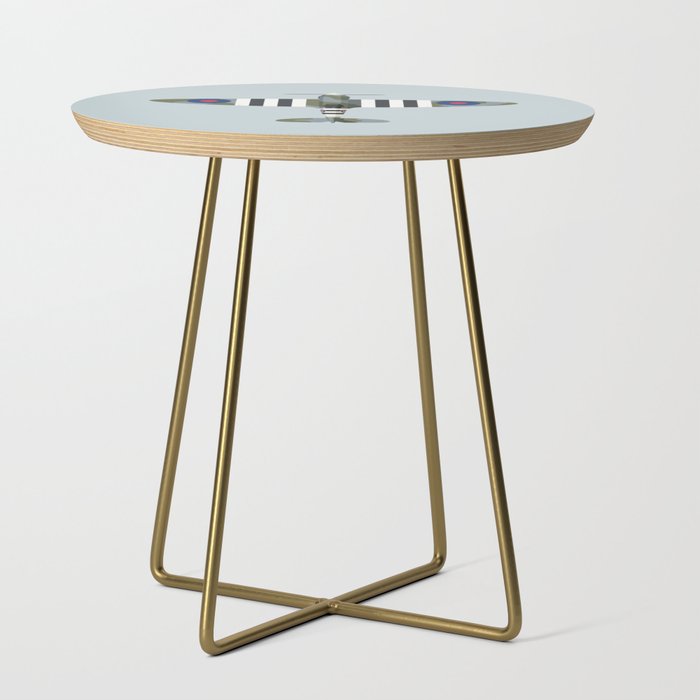 Spitfire WWII Fighter Aircraft - Grey Side Table Gallery Image 1