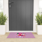 SWEET - colorful typography on pink Welcome Mat Gallery Image 3