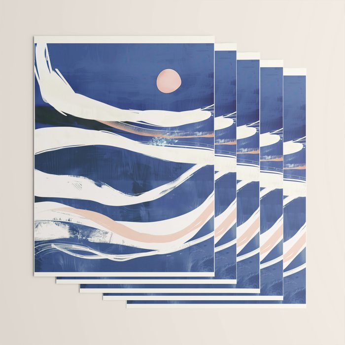 Blue as a Memory Wrapping Paper Gallery Image 3