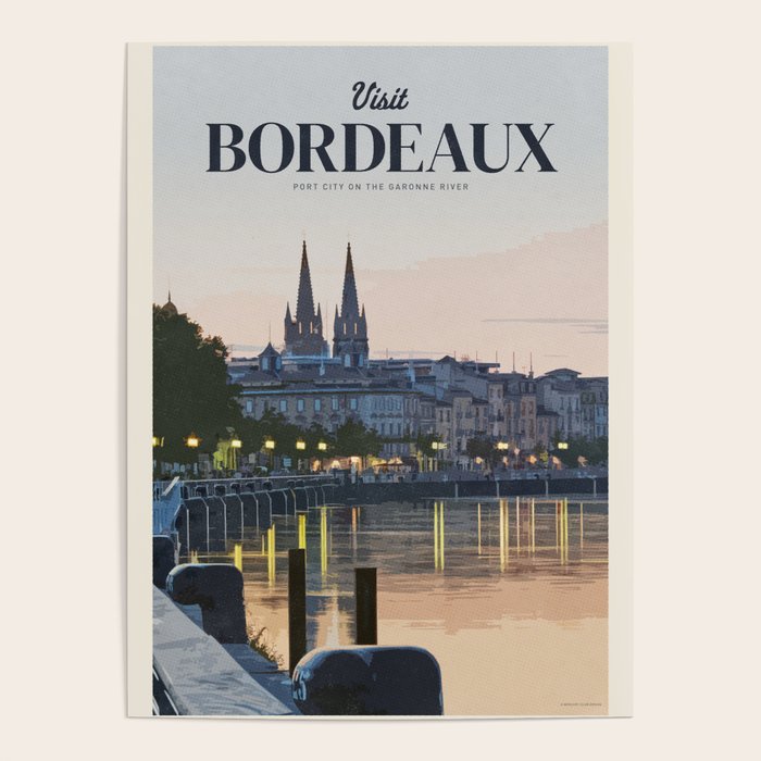 Visit Bordeaux Poster Gallery Image 4