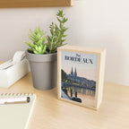 Visit Bordeaux Mini Art Print Gallery Image 2