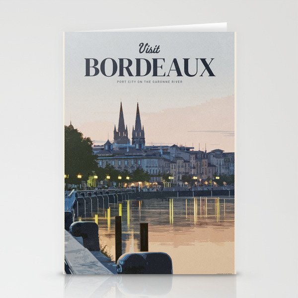 Visit Bordeaux Stationery Card Gallery Image 2