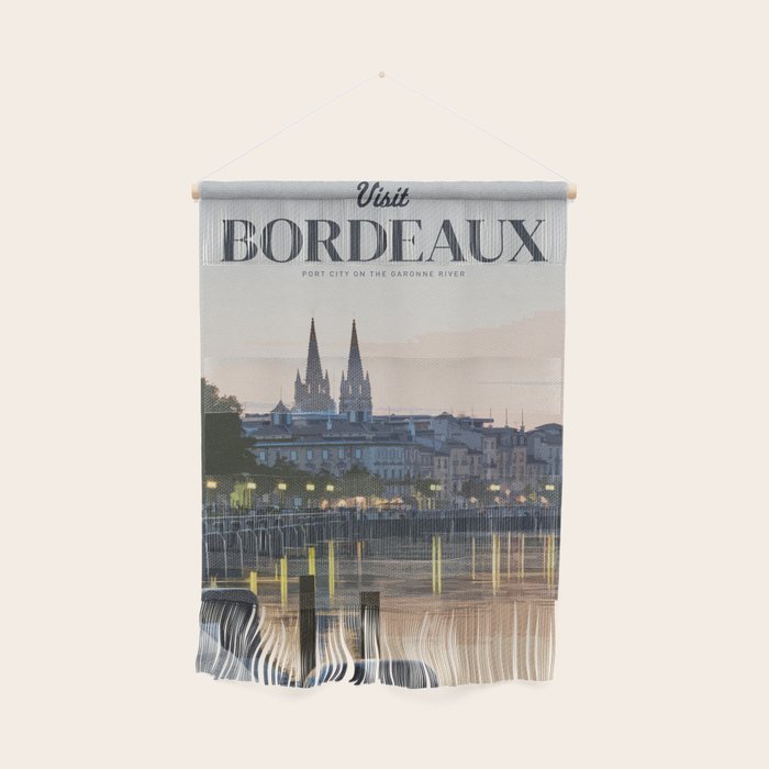 Visit Bordeaux Wall Hanging Gallery Image 1