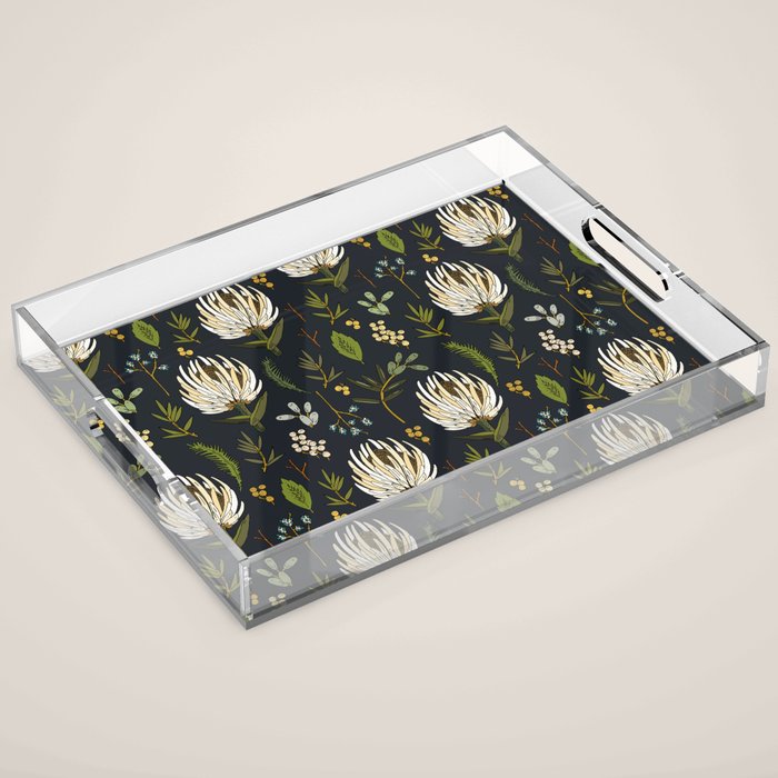 PROTEA NEUTRAL Acrylic Tray Gallery Image 1