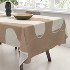 Shifting Silhouettes 2 Tablecloth Gallery Image 3