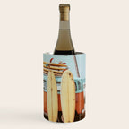 Surf Van II - Vintage Coastal Adventure Print Wine Chiller Gallery Image 3