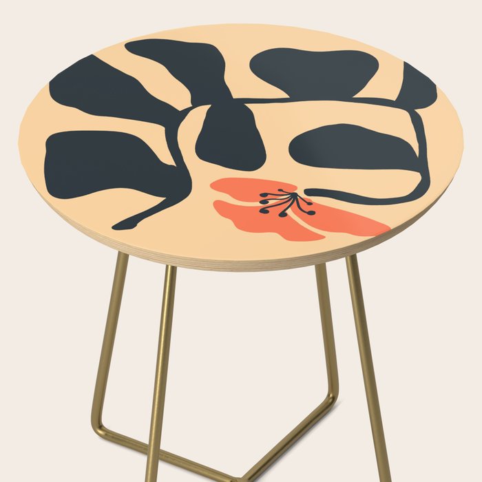 Midcentury Hibiscus Side Table Gallery Image 2