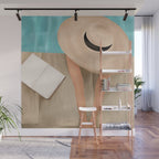 On the edge of the Pool II Wall Mural Gallery Image 1
