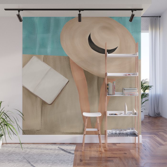 On the edge of the Pool II Wall Mural Gallery Image 1