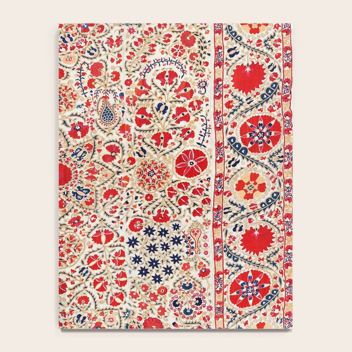 Bokhara Suzani Southwest Uzbekistan Embroidery Notebook Gallery Image 4