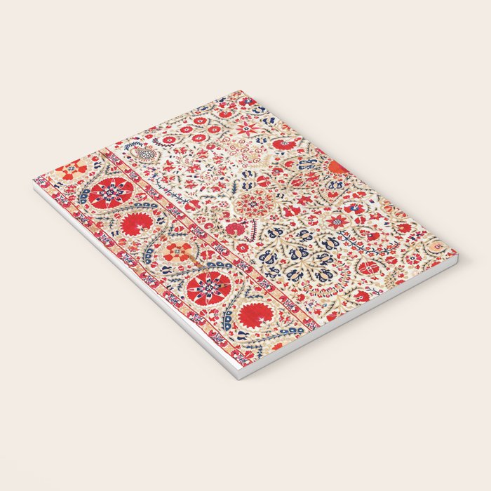 Bokhara Suzani Southwest Uzbekistan Embroidery Notebook Gallery Image 3