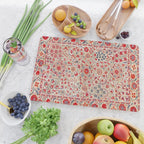 Bokhara Suzani Southwest Uzbekistan Embroidery Cutting Board Gallery Image 2