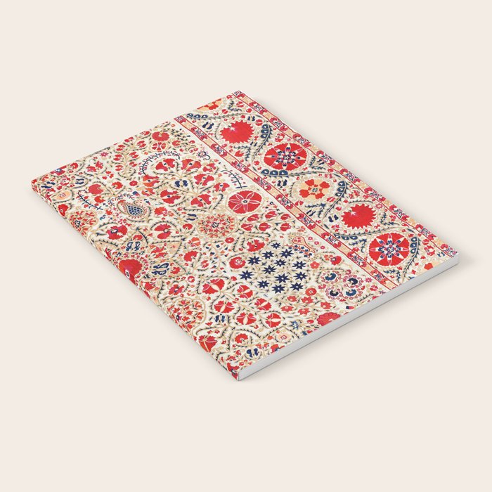 Bokhara Suzani Southwest Uzbekistan Embroidery Notebook Gallery Image 1