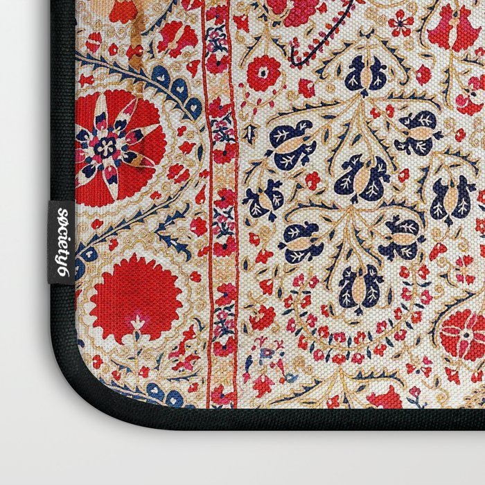 Bokhara Suzani Southwest Uzbekistan Embroidery Laptop Sleeve Gallery Image 3