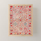 Bokhara Suzani Southwest Uzbekistan Embroidery Mini Art Print Gallery Image 1