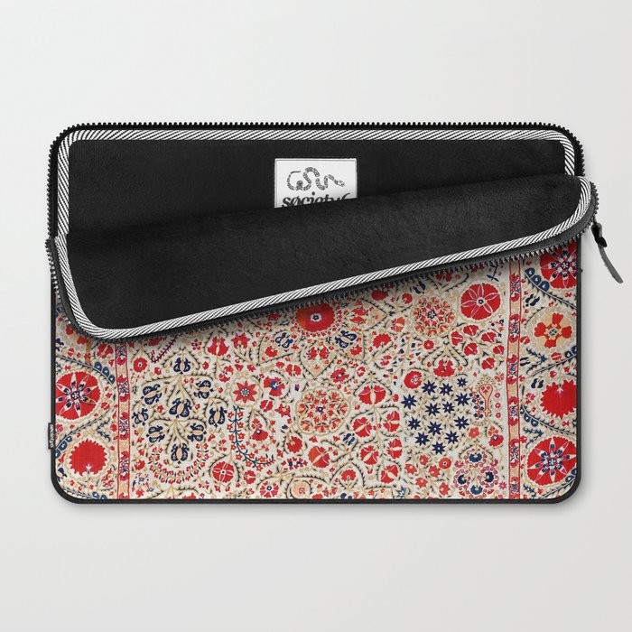 Bokhara Suzani Southwest Uzbekistan Embroidery Laptop Sleeve Gallery Image 2