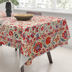 Bokhara Suzani Southwest Uzbekistan Embroidery Tablecloth Gallery Image 3