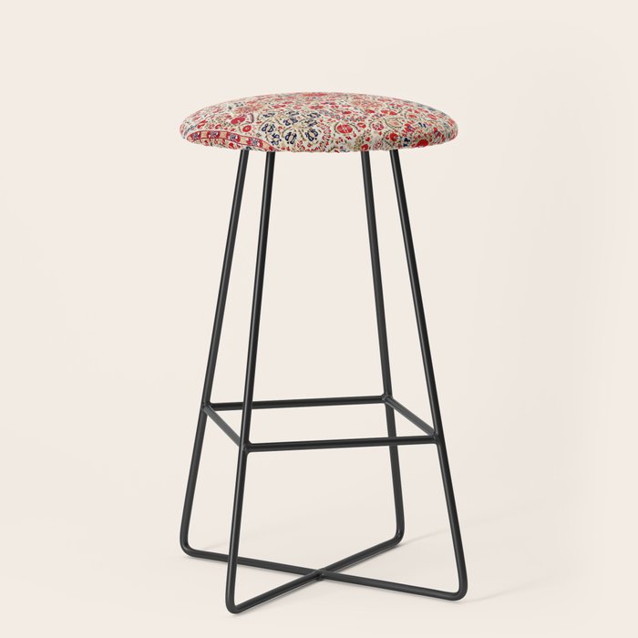 Bokhara Suzani Southwest Uzbekistan Embroidery Stool Gallery Image 1