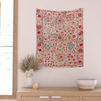Bokhara Suzani Southwest Uzbekistan Embroidery Wall Tapestry Gallery Image 2