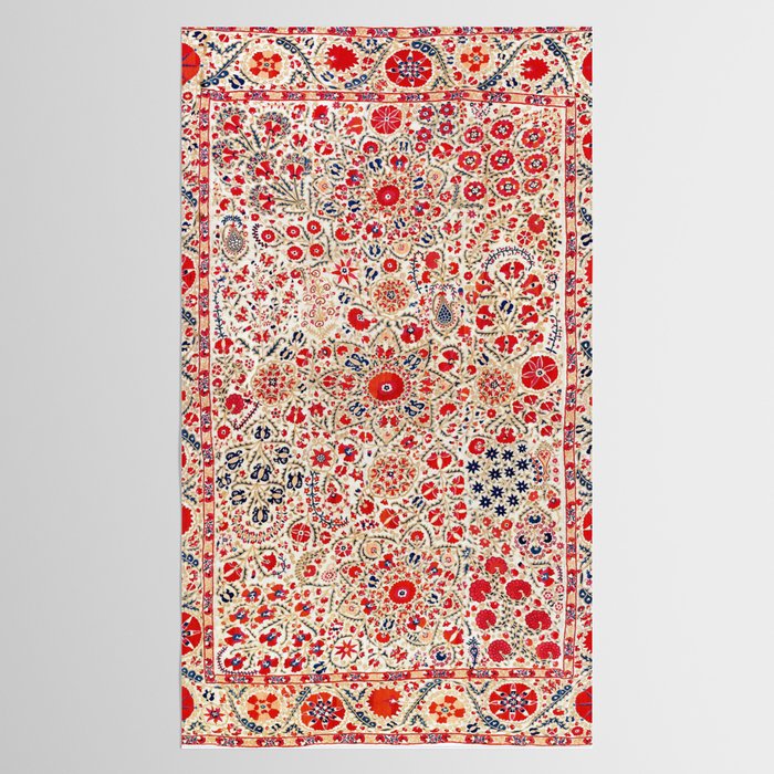 Bokhara Suzani Southwest Uzbekistan Embroidery Tablecloth Gallery Image 2