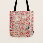 Bokhara Suzani Southwest Uzbekistan Embroidery Tote Bag Gallery Image 1