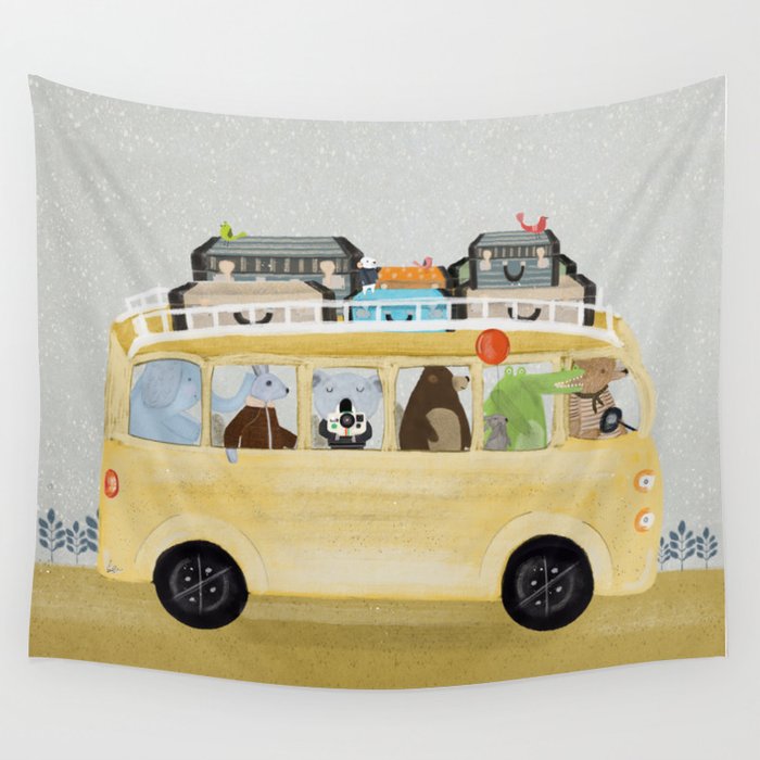a little vacation Wall Tapestry Gallery Image 1