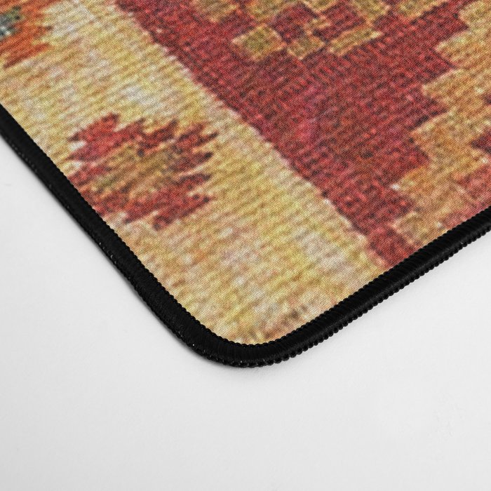 Bikaner Dhurrie Northwest Indian Kilim Print Desk Mat Gallery Image 4
