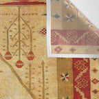 Bikaner Dhurrie Northwest Indian Kilim Print Wall Tapestry Gallery Image 3