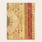 Bikaner Dhurrie Northwest Indian Kilim Print Notebook Gallery Image 4