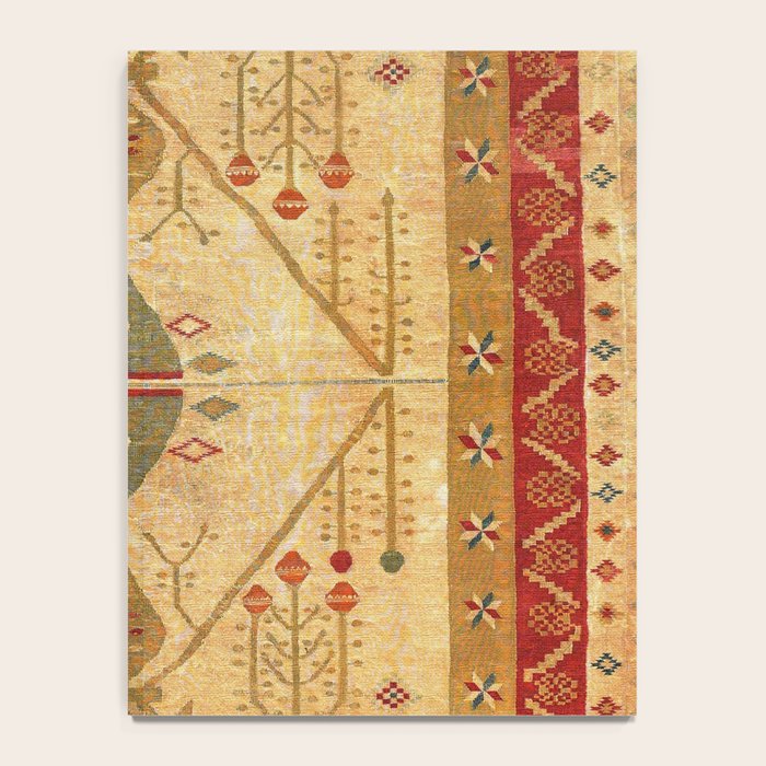 Bikaner Dhurrie Northwest Indian Kilim Print Notebook Gallery Image 4