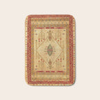 Bikaner Dhurrie Northwest Indian Kilim Print Bath Mat Gallery Image 1