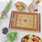 Bikaner Dhurrie Northwest Indian Kilim Print Cutting Board Gallery Image 2