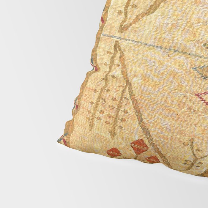 Bikaner Dhurrie Northwest Indian Kilim Print Pillow Sham Gallery Image 4