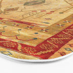 Bikaner Dhurrie Northwest Indian Kilim Print Bath Mat Gallery Image 3