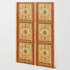 Bikaner Dhurrie Northwest Indian Kilim Print Wallpaper Gallery Image 2