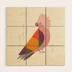 Galah Wood Wall Art Gallery Image 1