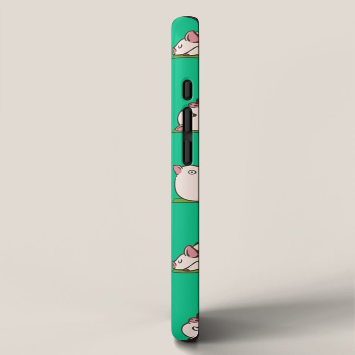 Pig Yoga iPhone Case Gallery Image 2