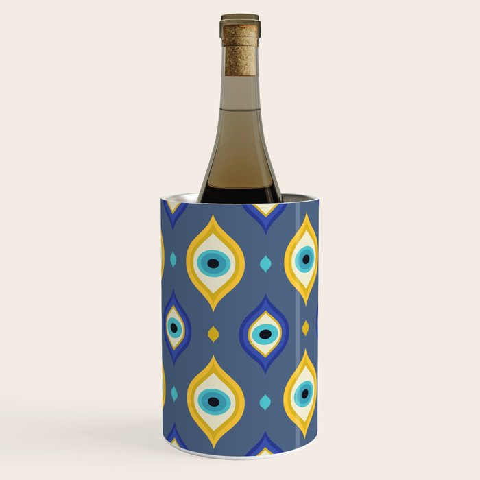 Mystic Evil Eyes Pattern Wine Chiller Gallery Image 3