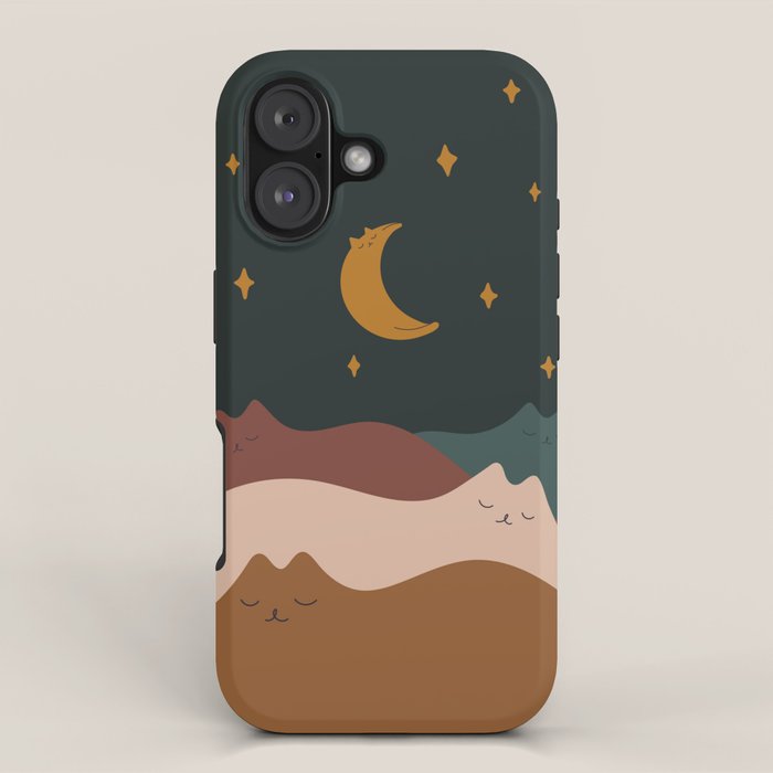 Cat Landscape 133 iPhone Case Gallery Image 1