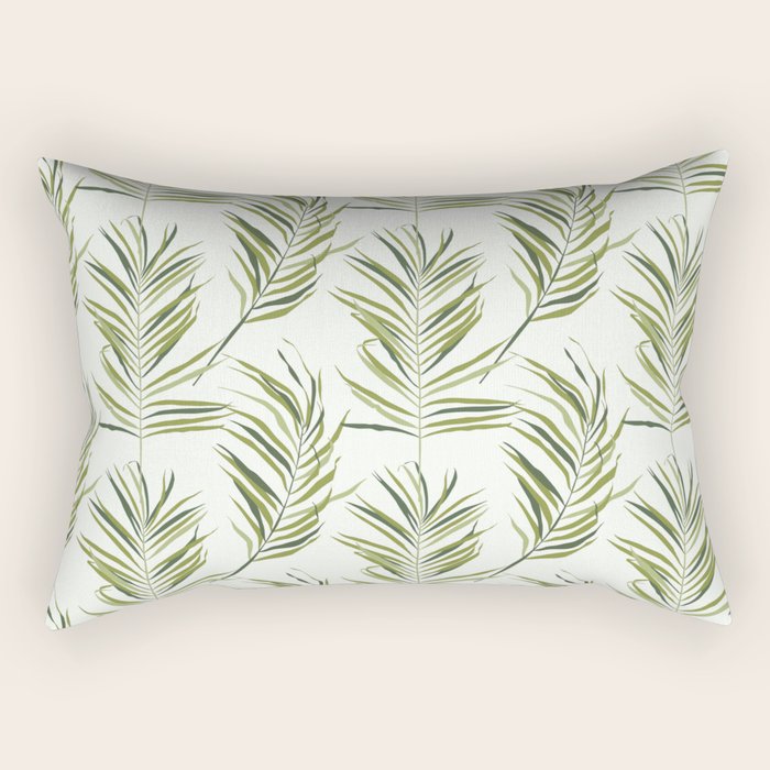 Palm Leaf Rectangular Pillow Gallery Image 2