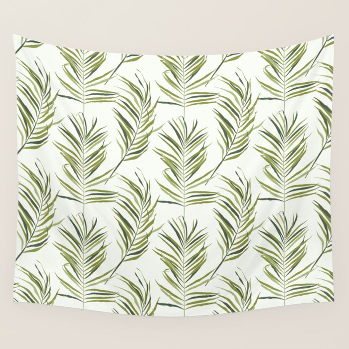 Palm Leaf Wall Tapestry Gallery Image 1