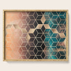 Ombre Dream Cubes Serving Tray Gallery Image 1