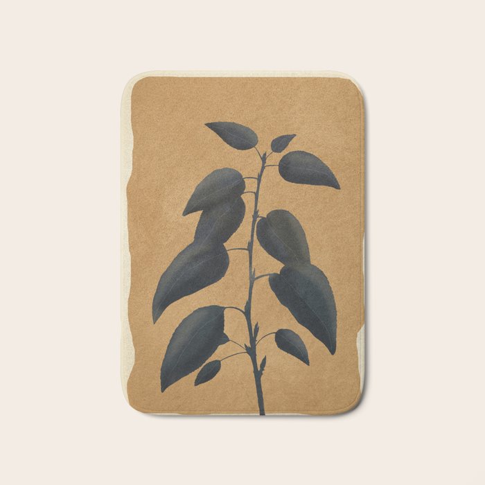 Leaf Design 12 Bath Mat Gallery Image 1