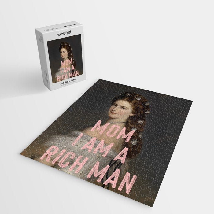 Mom I Am A Rich Man Jigsaw Puzzle Gallery Image 2