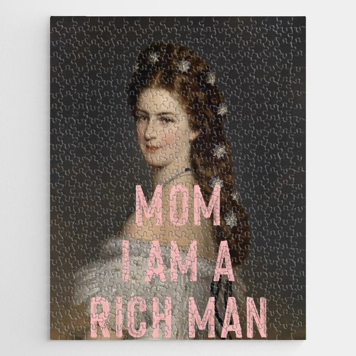 Mom I Am A Rich Man Jigsaw Puzzle Gallery Image 1