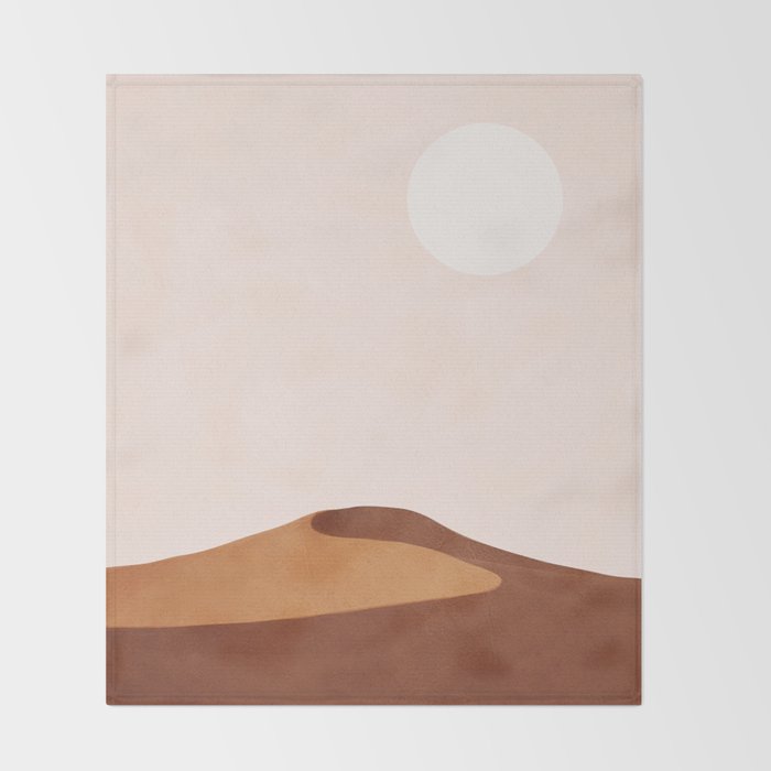 A Lonely Dune Throw Blanket Gallery Image 2